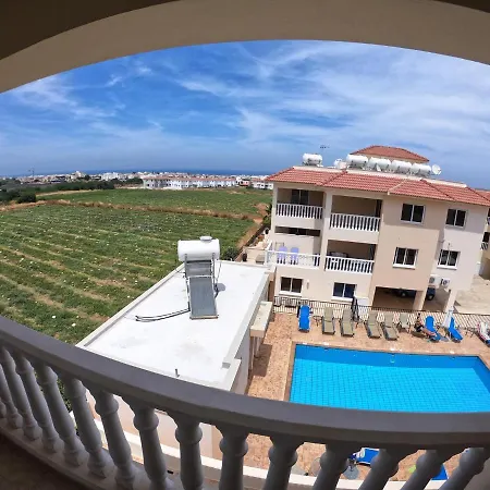 3m Spacious Apt With Pool And Sea Views, Kapparis * Paralimni